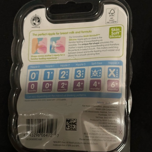 MAM Medium flow nippe 2+ mounts - Picture 3 of 3